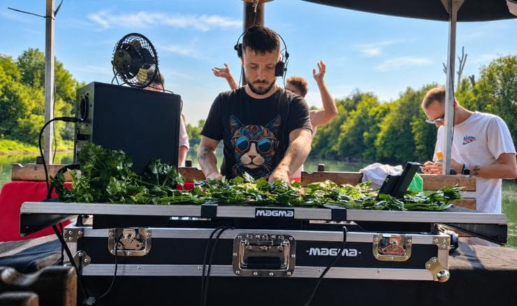 DJ Sparky u emisiji Jezgra Radio Splita