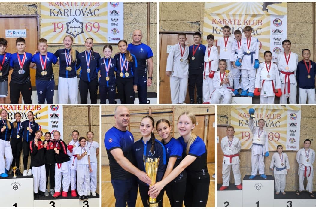 KARATE KLUB GLOBUS Mladi Čakovčani osvojili 8 zlata, 3 srebra i 4 bronce