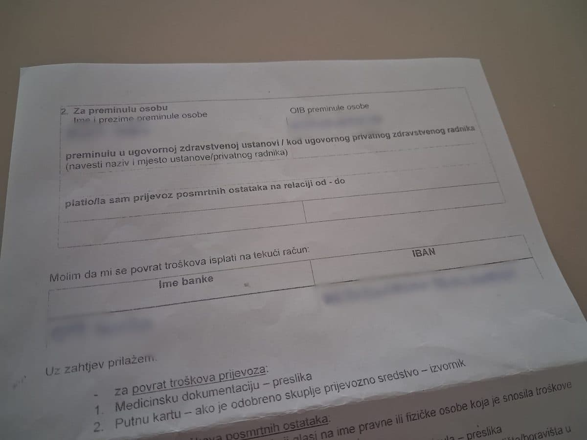 Apsurd koji je zgrozio majku: Za povrat putnih troškova svoje živo dijete morala upisati među pokojnike