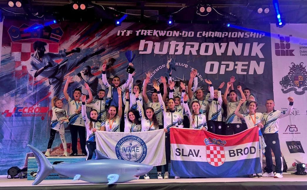Taekwondo klub In-Nae među najuspješnijima na Dubrovnik Openu