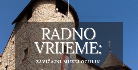 Zavičajni muzej Ogulin sutra će biti  zatvoren