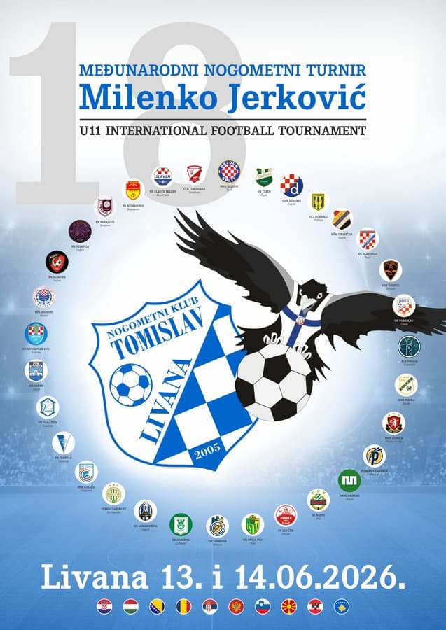 Livana domaćin 18. međunarodnog turnira „Milenko Jerković“ – stiže nogometna elita U11 kategorije