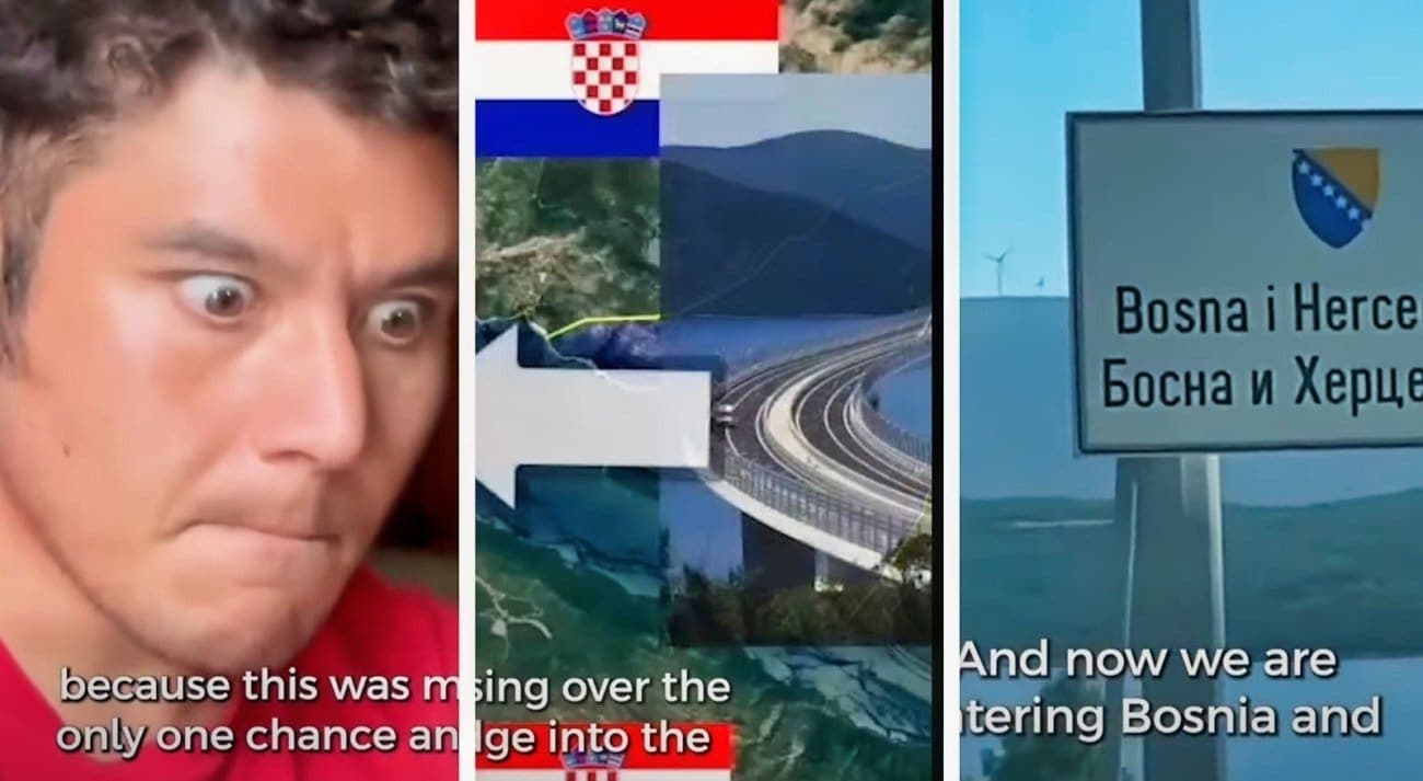 Legendarni Amerikanac "s Instagrama" stigao u Hrvatsku, namjerno nije želio prijeći preko Pelješkog mosta. Evo zašto