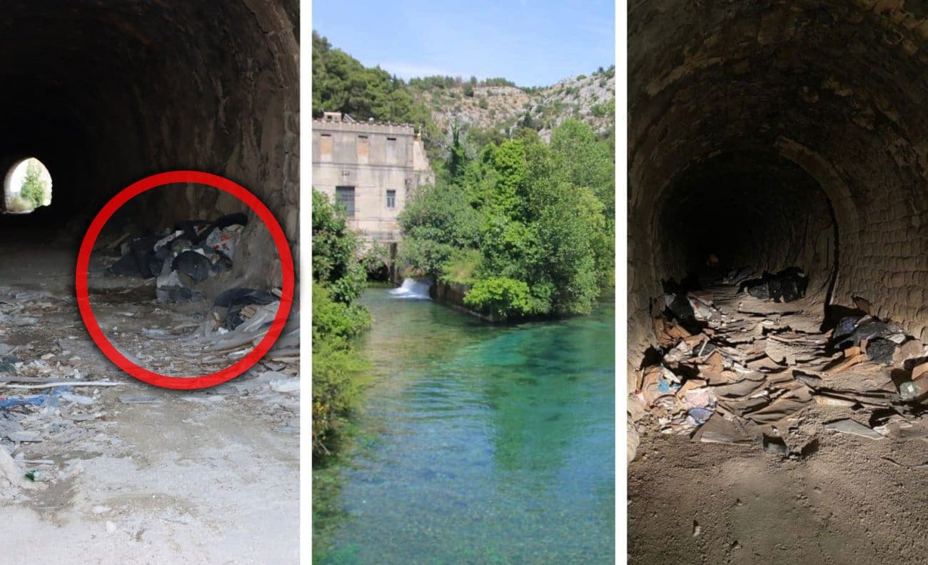 "To je terorizam, ništa drugo": Splićanin šetao iznad izvora Jadra pa ostao zatečen odlaganjem otpada