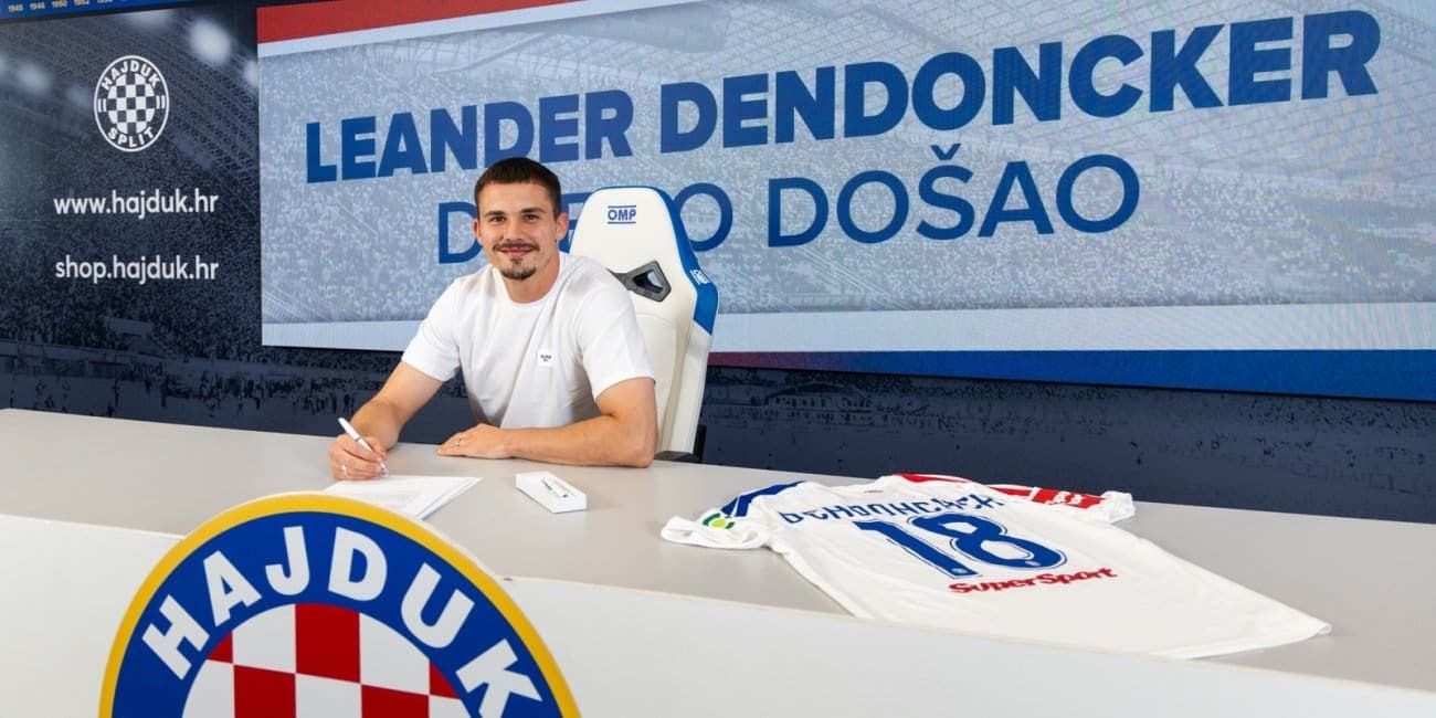 Leander Dendoncker je novo pojačanje Hajduka