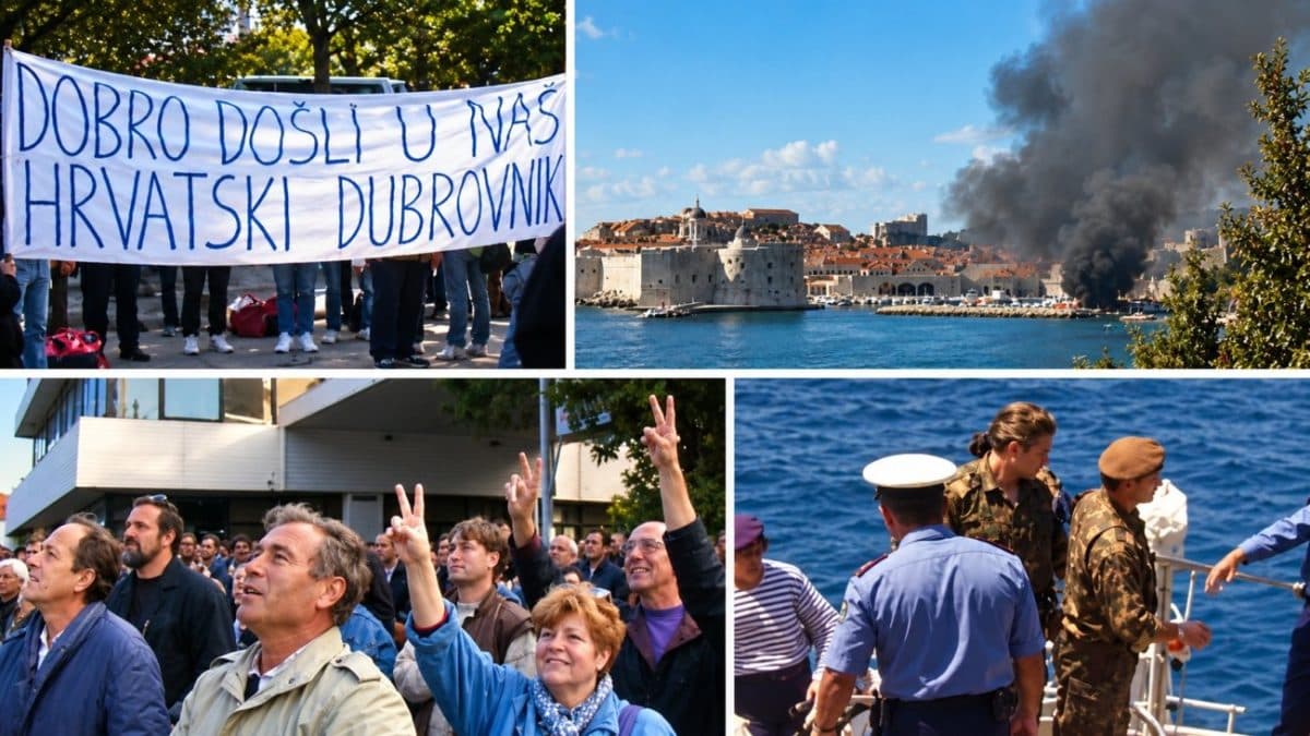 Prije 34 godine u Dubrovniku su zazvonila sva zvona: Veliku pobjedu izvojevali su i splitski Pauci, oslobođeno više od 1.200 četvornih kilometara