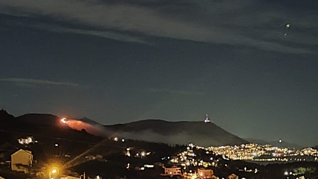 Požar na Pobrežju