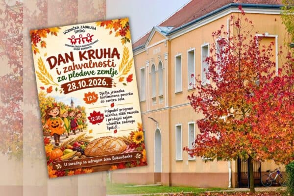 Dani kruha u Špišić Bukovici: Najmlađi pripremaju jesensku kostimiranu povorku i prodajni sajam