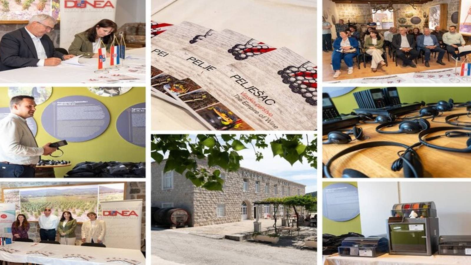 NOVA OPREMA DUNEA donirala opremu i brošure za promociju Pelješca