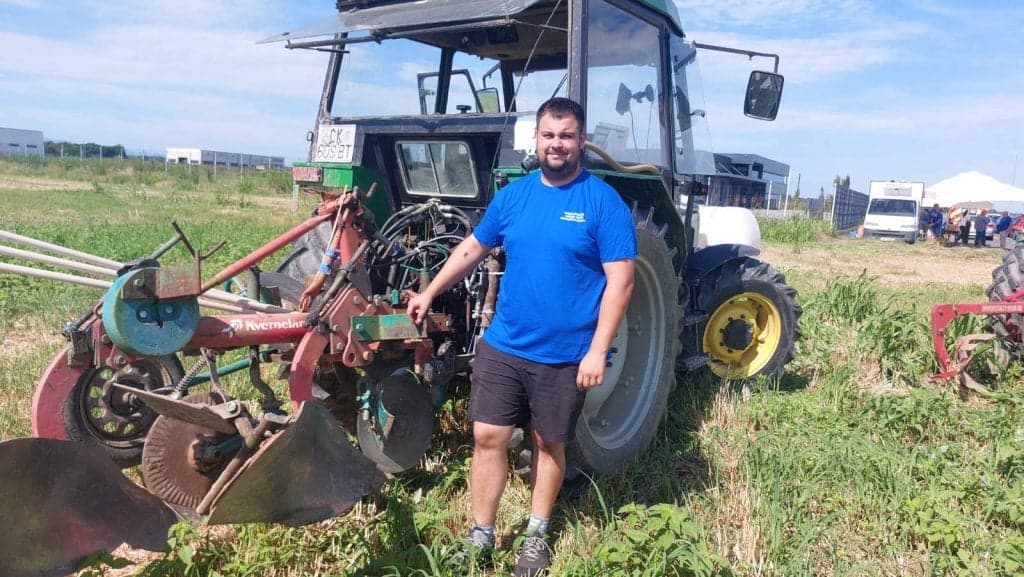Fran Andrej Jalušić državni prvak u oranju u kategoriji plugova ravnjaka