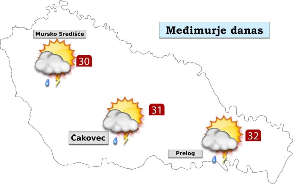 Petak donosi promjenjivo vrijeme, djelomično sunčana i oblačnija razdoblja