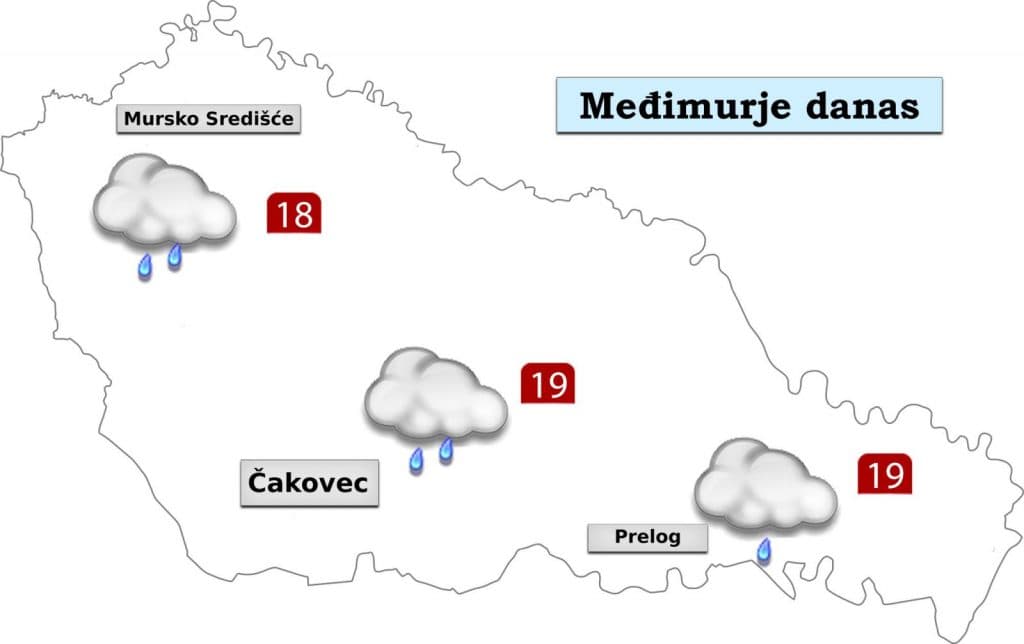 Četvrtak donosi osjetno hladnije vrijeme!
