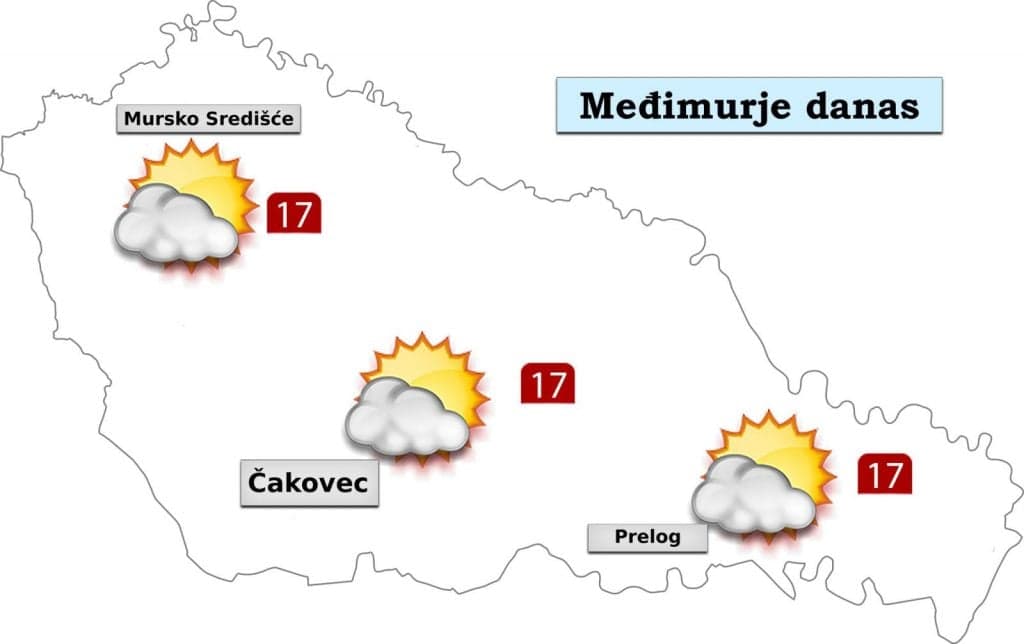 Vremenska prognoza: Djelomično sunčano i svježe