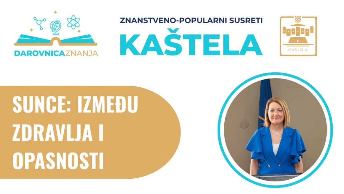 Darovnica znanja donosi novo predavanje: Sunce: Između zdravlja i opasnosti