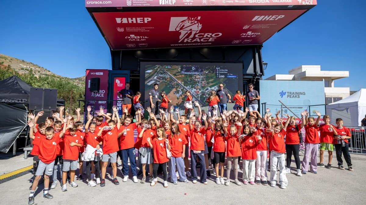 Dječja biciklistička utrka Kids CRO Race prvi put je održana u Općini Seget