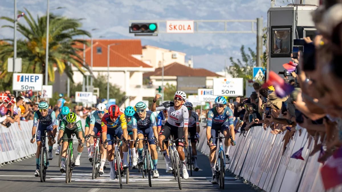 Kolumbijac Molano brži od Magniera za svoju drugu pobjedu na utrci  "CRO Race" u karijeri