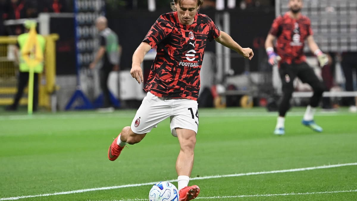 Pobjeda Milana, Modrić nastupio