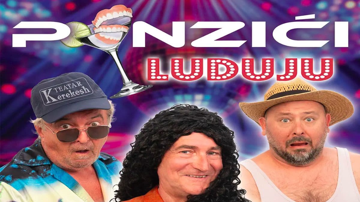 Komedija ''Penzići luduju'' večeras u Kantun kulture