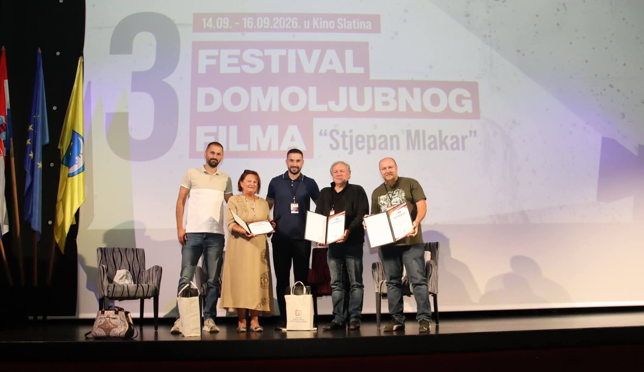 Dokumentarnom filmu „Prva ratna bolnica Topusko“ priznanje u Slatini